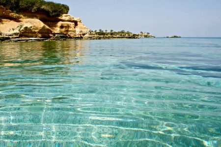 "Hersonissos", one of the Blue Flag Beaches Crete