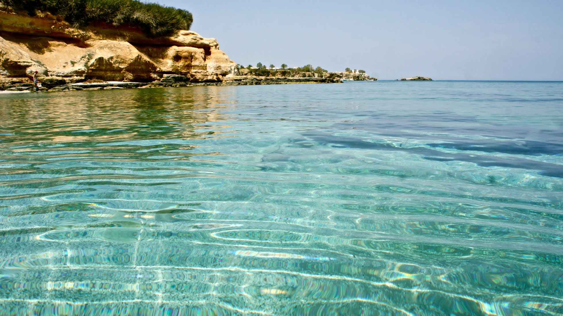 "Hersonissos", one of the Blue Flag Beaches Crete