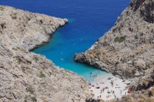 Seitan Limania – The Hidden Paradise Beach In Akrotiri, Crete