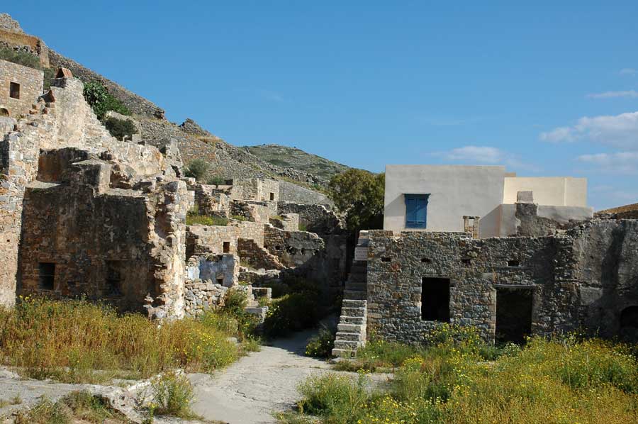 Spinalonga from the inside