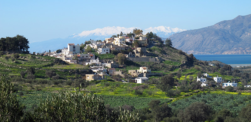 Kamilari village