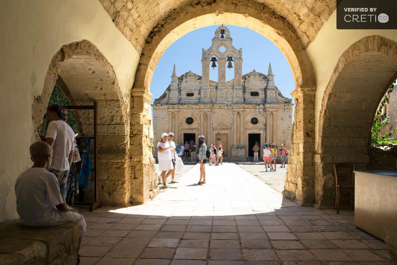 The Monastery of Arkadi, the most popular of the Highlights of Rethymno