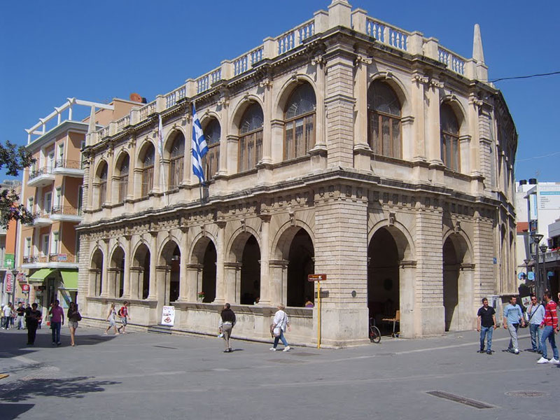 The Loggia in Heraklion, one of the Highlights of Heraklion
