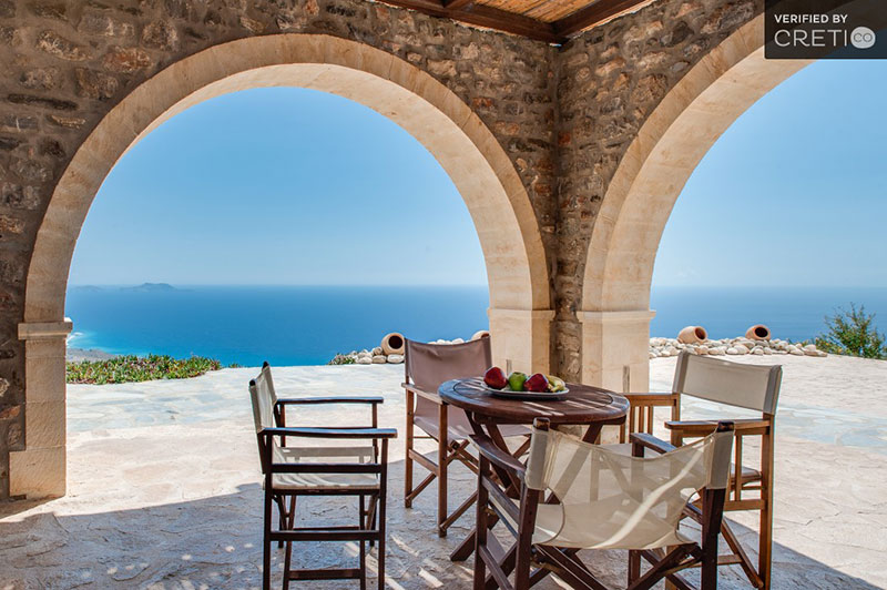 Have a look at this Stone Cretan Home overlooking the Libyan Sea