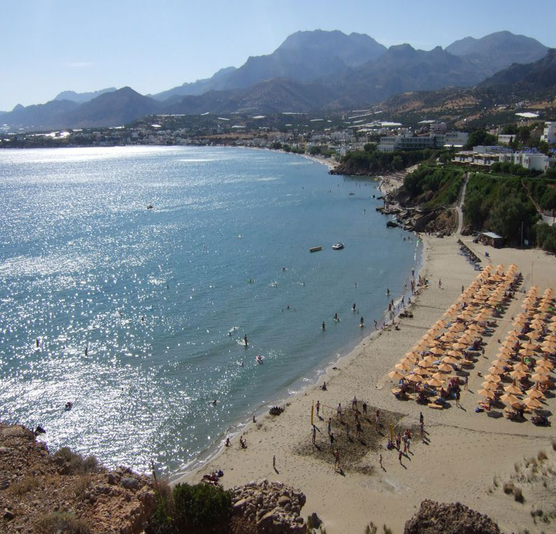 "Makrigialos", one of the Blue Flag Crete Beaches 
