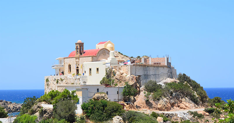 The Monastery of Chryssoskalitissa 