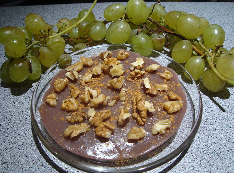 Moustalevria made from the must of the grapes