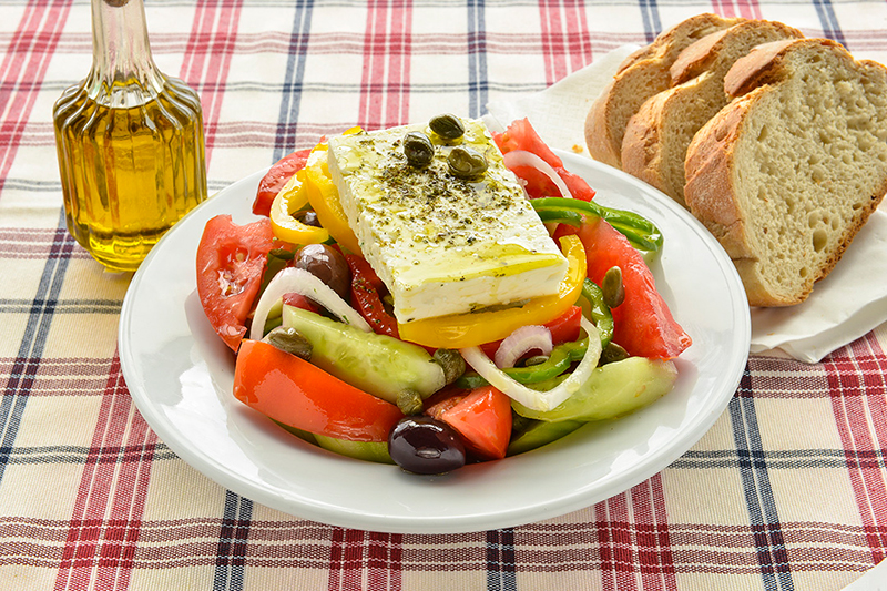 Cretan Recipes - Greek Salad