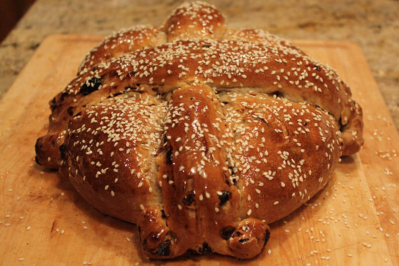 "Christopsomo", the blessed bread of Christmas In Crete