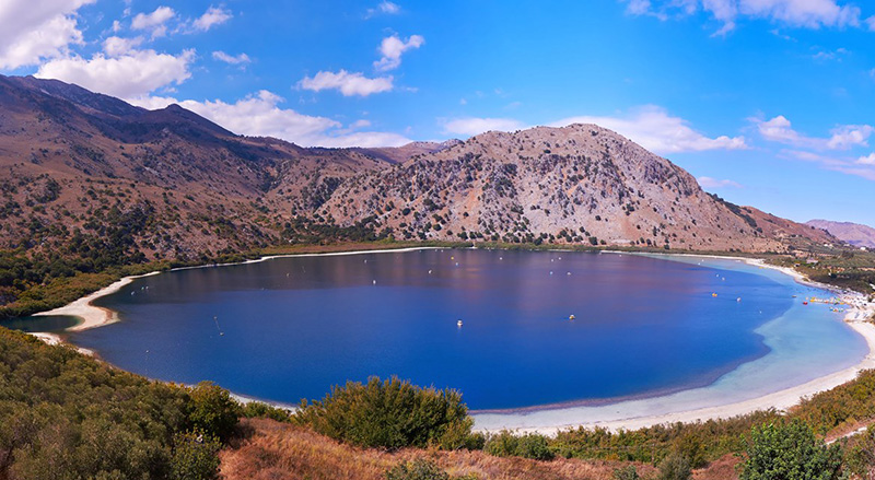 Kournas lake - Crete holidays