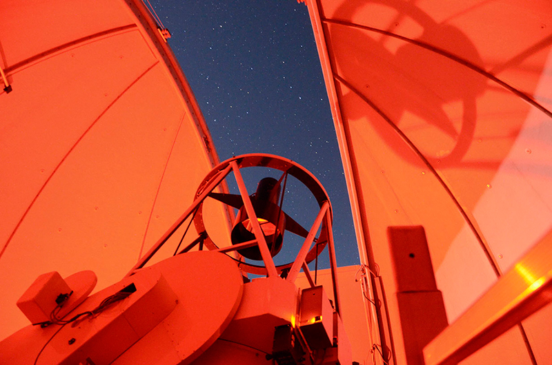 The telescope of Skinakas Observatory