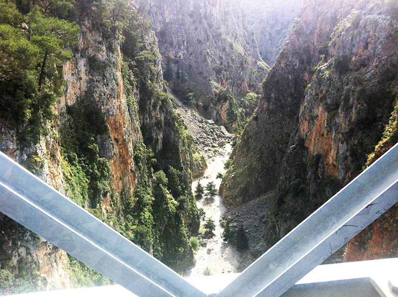 The view from Aradena gorge