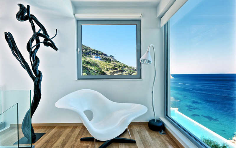 Italian design villa Poseidon - Home Decors in Crete