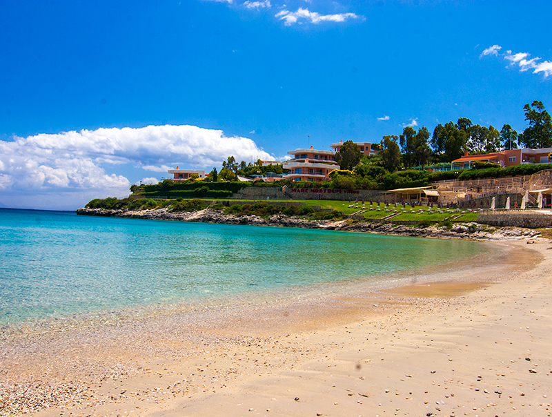 Loutraki beach