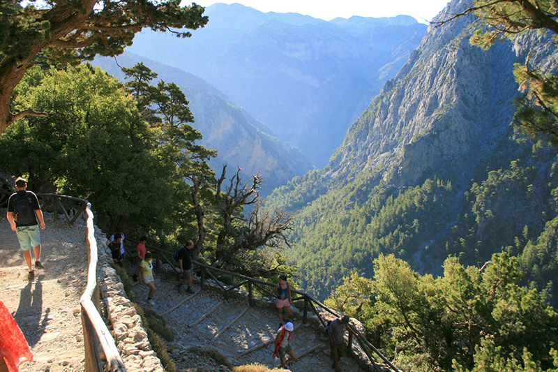 Hiking in Samaria Gorge