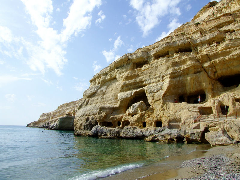 Matala Beach - Villas In Crete
